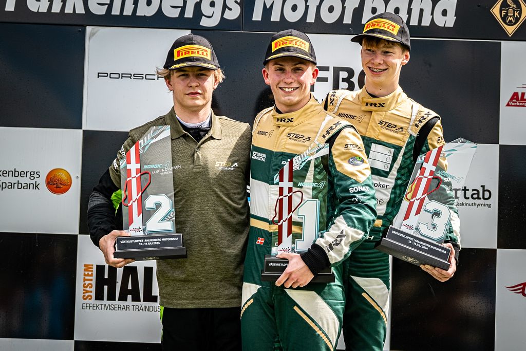 Hattrick sikrer Mathias Bjerre Jakobsen føring i Nordic 4-mesterskabet
(Foto: Grippo)